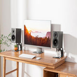 Maxbell Maxbell Desktop Speaker Stands Pair Anti Slip Heavy Duty Metal Studio Monitor Stands