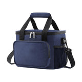 Maxbell Maxbell Insulated Cooler Bag Lightweight Lunch Box for Fishing Travel Park Day Trips DarkBlue L35x28x28cm