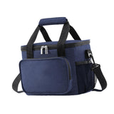 Maxbell Maxbell Insulated Cooler Bag Lightweight Lunch Box for Fishing Travel Park Day Trips DarkBlue L35x28x28cm