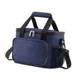 Maxbell Maxbell Insulated Cooler Bag Lightweight Lunch Box for Fishing Travel Park Day Trips DarkBlue L35x28x28cm