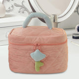 Maxbell Maxbell Makeup Bag Organizer Gift Cute Women Unique Stylish Zipper Toiletry Wash Bag Pink Top Handle