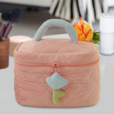 Maxbell Maxbell Makeup Bag Organizer Gift Cute Women Unique Stylish Zipper Toiletry Wash Bag Pink Top Handle