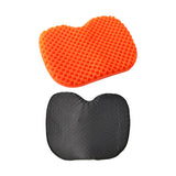 Maxbell Maxbell Gel Seat Cushion with Washable Non Slip Cover Comfort Thickened Car Seat Pad Orange