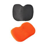 Maxbell Maxbell Gel Seat Cushion with Washable Non Slip Cover Comfort Thickened Car Seat Pad Orange