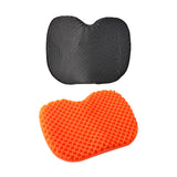 Maxbell Maxbell Gel Seat Cushion with Washable Non Slip Cover Comfort Thickened Car Seat Pad Orange