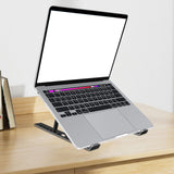 Maxbell Maxbell Laptop Stand for Desk Home Office Sturdy Book Stand for Reading Laptop Riser Black