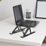 Maxbell Maxbell Laptop Stand for Desk Home Office Sturdy Book Stand for Reading Laptop Riser Black