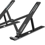 Maxbell Maxbell Laptop Stand for Desk Home Office Sturdy Book Stand for Reading Laptop Riser Black