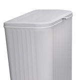 Maxbell Maxbell Hanging Trash Can with Lid Dustbin Garbage Can for Living Room Bedroom Study 12L gray