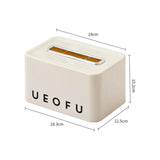 Maxbell Maxbell Tissue Box Napkin Organizer Facial Tissue Holder for Home Kitchen Restaurant letter