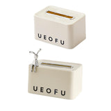 Maxbell Maxbell Tissue Box Napkin Organizer Facial Tissue Holder for Home Kitchen Restaurant letter