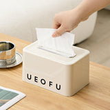 Maxbell Maxbell Tissue Box Napkin Organizer Facial Tissue Holder for Home Kitchen Restaurant letter