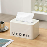 Maxbell Maxbell Tissue Box Napkin Organizer Facial Tissue Holder for Home Kitchen Restaurant letter