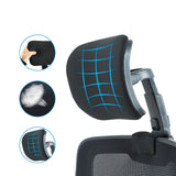 Maxbell Maxbell Office Chair Headrest Attachment for Desk Chair Lifting Chair Computer Chair 30cmx28cm for 3.0cm