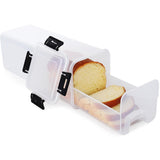 Maxbell 2xFresh Bread Storage Container Sandwich Bread Holder for Camping Trips Hiking
