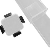 Maxbell 2xFresh Bread Storage Container Sandwich Bread Holder for Camping Trips Hiking