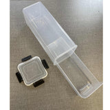 Maxbell 2xFresh Bread Storage Container Sandwich Bread Holder for Camping Trips Hiking
