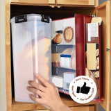 Maxbell 2xFresh Bread Storage Container Sandwich Bread Holder for Camping Trips Hiking