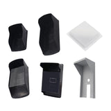 Maxbell Waterproof Cover for Doorbell, Doorbell Rain Cover for Access Control Keypad S Black