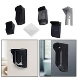 Maxbell Waterproof Cover for Doorbell, Doorbell Rain Cover for Access Control Keypad S Black