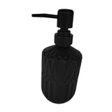 Maxbell Maxbell Soap Dispenser Portable Glass Hand Soap Dispenser for Bathroom Restroom Home Black