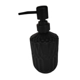 Maxbell Maxbell Soap Dispenser Portable Glass Hand Soap Dispenser for Bathroom Restroom Home Black