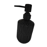 Maxbell Maxbell Soap Dispenser Portable Glass Hand Soap Dispenser for Bathroom Restroom Home Black