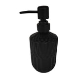 Maxbell Maxbell Soap Dispenser Portable Glass Hand Soap Dispenser for Bathroom Restroom Home Black