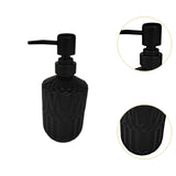 Maxbell Maxbell Soap Dispenser Portable Glass Hand Soap Dispenser for Bathroom Restroom Home Black