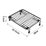 Maxbell Maxbell Sink Dish Drainer Rest Adjustable Storage Holder for Cafe Kitchen Restaurant M
