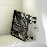 Maxbell Maxbell Sink Dish Drainer Rest Adjustable Storage Holder for Cafe Kitchen Restaurant M