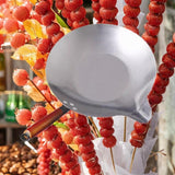 Maxbell Sugar Pan Wok Cheese Melting Pot for Tanghulu Making Candied Haws Commercial Style E