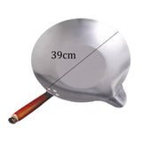 Maxbell Sugar Pan Wok Cheese Melting Pot for Tanghulu Making Candied Haws Commercial Style E