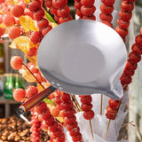 Maxbell Sugar Pan Wok Cheese Melting Pot for Tanghulu Making Candied Haws Commercial Style E