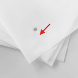 Maxbell Maxbell 50 Pieces Frosted Zipper Bags Slider Zip Bags for Socks Cosmetics Travel 30cmx40cm