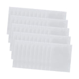 Maxbell Maxbell 50 Pieces Frosted Zipper Bags Slider Zip Bags for Socks Cosmetics Travel 30cmx40cm