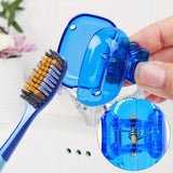 Maxbell Maxbell Toothbrush Head Cover Portable Travel Camping Holder Brush Cap Case Blue