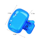 Maxbell Maxbell Toothbrush Head Cover Portable Travel Camping Holder Brush Cap Case Blue