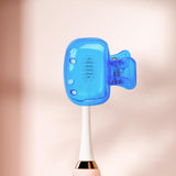 Maxbell Maxbell Toothbrush Head Cover Portable Travel Camping Holder Brush Cap Case Blue