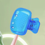 Maxbell Maxbell Toothbrush Head Cover Portable Travel Camping Holder Brush Cap Case Blue