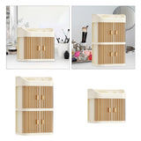 Maxbell Maxbell Makeup Organizer Box Large Capactiy Skincare Organizers for Bathroom Dresser 3 Tiers