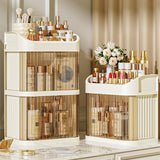 Maxbell Maxbell Makeup Organizer Box Large Capactiy Skincare Organizers for Bathroom Dresser 3 Tiers