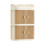 Maxbell Maxbell Makeup Organizer Box Large Capactiy Skincare Organizers for Bathroom Dresser 3 Tiers