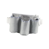 Maxbell Maxbell Tool Pouch Waist Belt Bag Sturdy for Housekeeping Gardening Maintenance Tool Grey