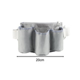 Maxbell Maxbell Tool Pouch Waist Belt Bag Sturdy for Housekeeping Gardening Maintenance Tool Grey