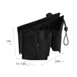 Maxbell Maxbell Luggage Armrest Storage Holder Reusable Drinks Carrier for Phone Cup Bottles