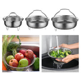 Maxbell Rice Cooker Steamer Insert Replacement for Eggs Chinese Wok Vegetable Fruits 14cm