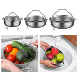 Maxbell Rice Cooker Steamer Insert Replacement for Eggs Chinese Wok Vegetable Fruits 14cm