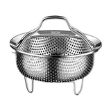 Maxbell Rice Cooker Steamer Insert Replacement for Eggs Chinese Wok Vegetable Fruits 14cm