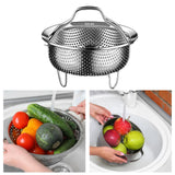 Maxbell Rice Cooker Steamer Insert Replacement for Eggs Chinese Wok Vegetable Fruits 14cm
